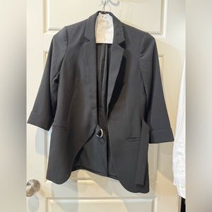 Blazer with 3/4 sleeves